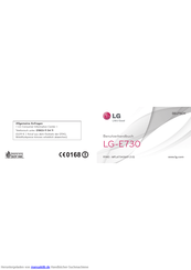 LG E730 Benutzerhandbuch