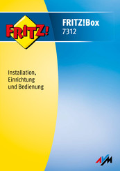 Fritz! FRITZ!Box 7312 Installation, Einrichtung Und Bedienung
