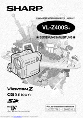 Sharp VL-Z400S-T Bedienungsanleitung