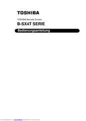 Toshiba B-SX4T Series Bedienungsanleitung