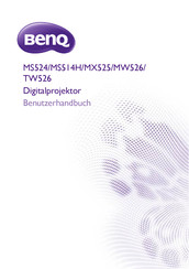 BenQ MX525 Benutzerhandbuch