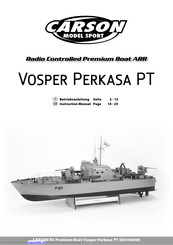 Carson Vosper Perkasa PT 500106000 Betriebsanleitung