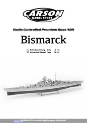 Carson Bismarck 500106001 Betriebsanleitung
