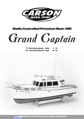 Carson Grand Captain Betriebsanleitung