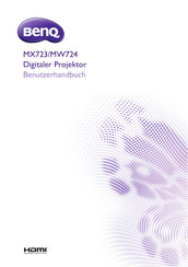 BenQ MW724 Benutzerhandbuch