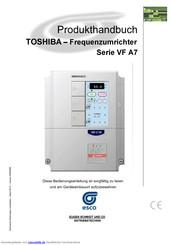 Toshiba VF A7 Produkthandbuch