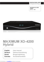 Maximum XO-4200 Hybrid Gebrauchsanleitung
