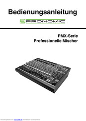 Pronomic PMX1404FX Bedienungsanleitung