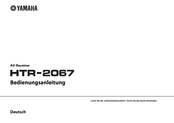 Yamaha HTR-2067 Bedienungsanleitung