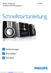 Philips MCi300 Anleitung