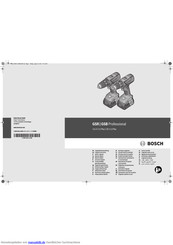 Bosch GSB Professional 18-2-LI Plus Bedienungsanleitung