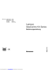 Lenovo 10089/1168/4744 Bedienungsanleitung