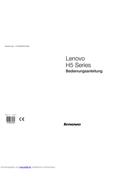 Lenovo [H520e Bedienungsanleitung