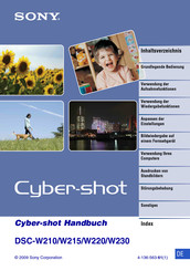 Sony Cyber-shot DSC-W210 Handbuch