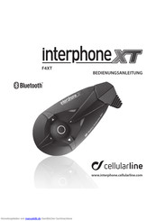 Cellular Line interphone XT F4XT Bedienungsanleitung