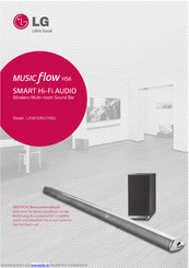 LG MusicFlow HS6 Benutzerhandbuch