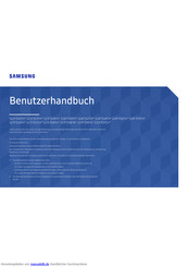 Samsung S27F350FH-Serie Benutzerhandbuch