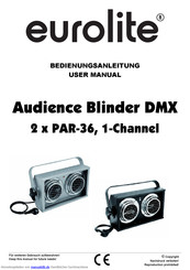 EuroLite Audience Blinder DMX Bedienungsanleitung