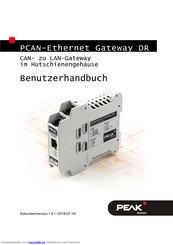 Peak PCAN-Ethernet Gateway DR Benutzerhandbuch