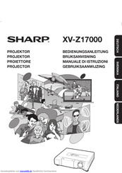Sharp XV-Z17000 Bedienungsanleitung