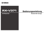 Yamaha RX-V371 Bedienungsanleitung