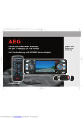 AEG CS DVD 370 BT Einbau- Und Bedienungsanleitung