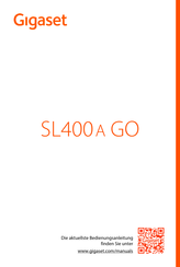 Gigaset SL400A GO Bedienungsanleitung