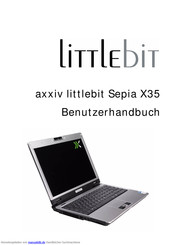 Littlebit axxiv littlebit Sepia X35 Benutzerhandbuch