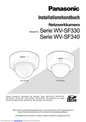Panasonic WV-SF342 Installationshandbuch