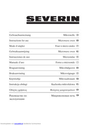 SEVERIN MW 7809 Gebrauchsanweisung