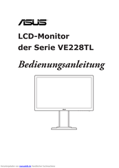 Asus Serie VE228TL Bedienungsanleitung