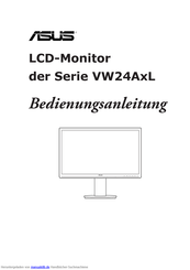 Asus VW24AxL Serie Bedienungsanleitung