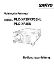 Sanyo PLC-XF35 Bedienungsanleitung