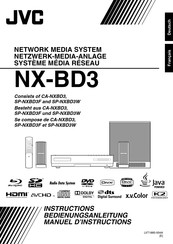 JVC NX-BD3 Bedienungsanleitung