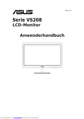 Asus VS208DR Anwenderhandbuch