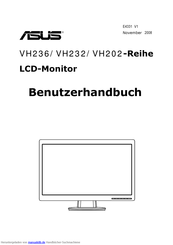 Asus Reihe VH232 Benutzerhandbuch