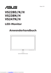 Asus VS238N Anwenderhandbuch