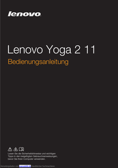 Lenovo Yoga 2 11 Bedienungsanleitung