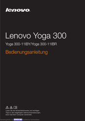 Lenovo YOGA 300-11IBR Bedienungsanleitung