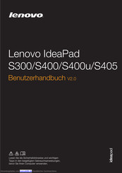 Lenovo IdeaPad S405 Benutzerhandbuch