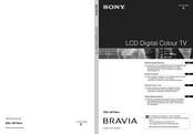 Sony Bravia KDL-26T30xx Bedienungsanleitung