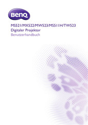 BenQ MX522 Benutzerhandbuch