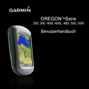 Garmin OREGON-Serie 550 Benutzerhandbuch