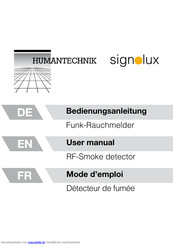 HumanTechnik signolux Bedienungsanleitung