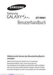 Samsung GT-I9001-M8 Benutzerhandbuch