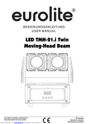EuroLite LED TMH-21.i TwinMoving-Head Beam Bedienungsanleitung