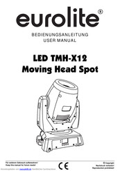 EuroLite LED TMH-X12 Bedienungsanleitung