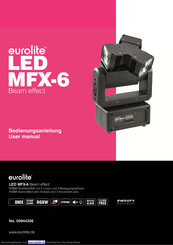 EuroLite MFX-6 Bedienungsanleitung