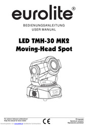 EuroLite LED TMH-30 MK2 Bedienungsanleitung