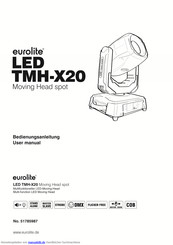 EuroLite LED TMH-X20 Bedienungsanleitung